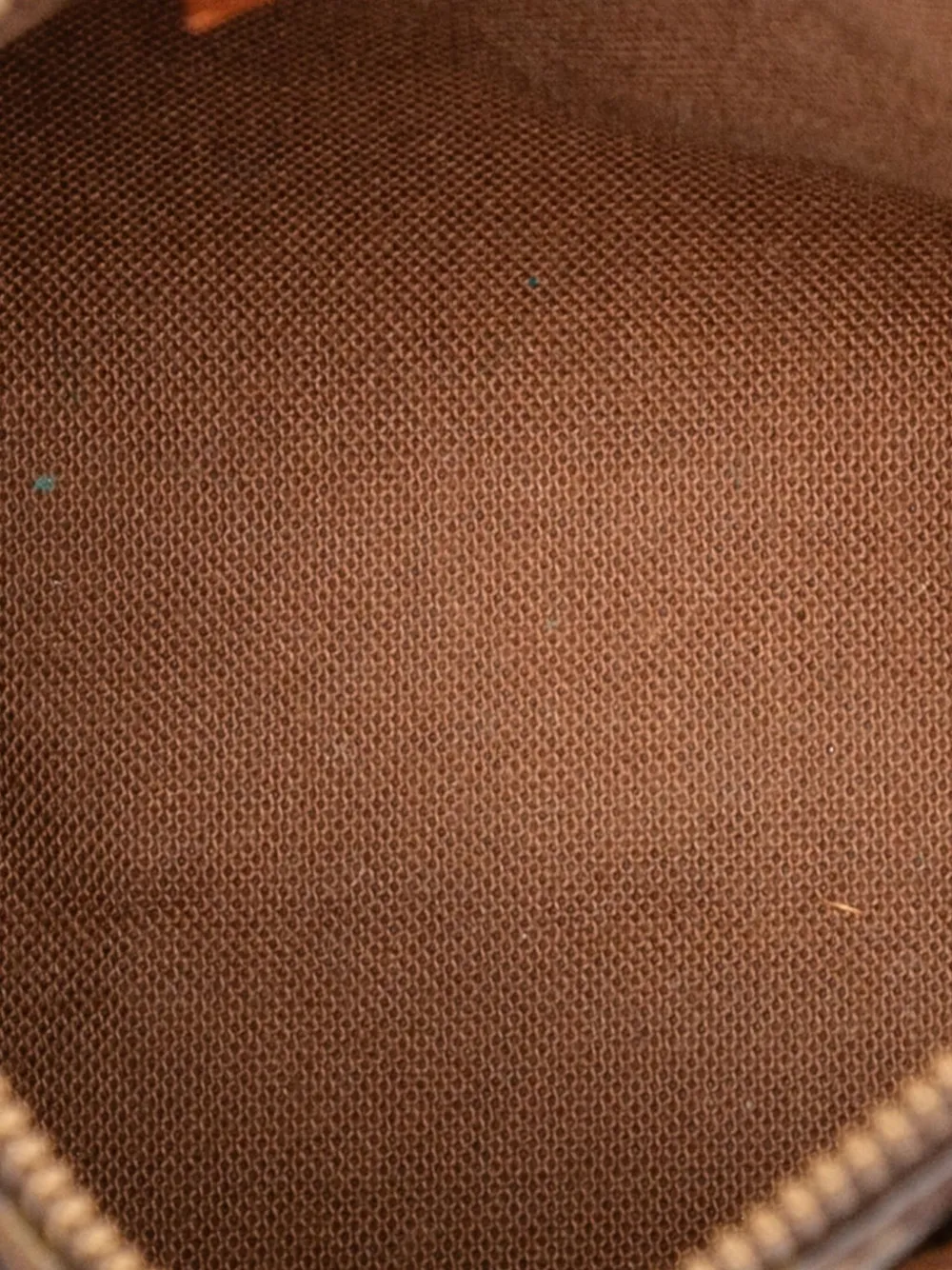 Pre-owned Louis Vuitton 1995 Monogram Nano Speedy Bandouliere Satchel In Brown