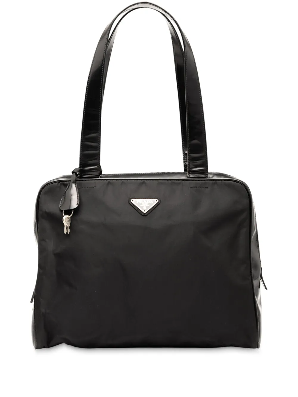 Prada Pre-Owned 2000-2013 テスート ショルダーバッグ - ブラック Prada Pre-Owned 2000-2013 テスート ショルダーバッグ - ブラック