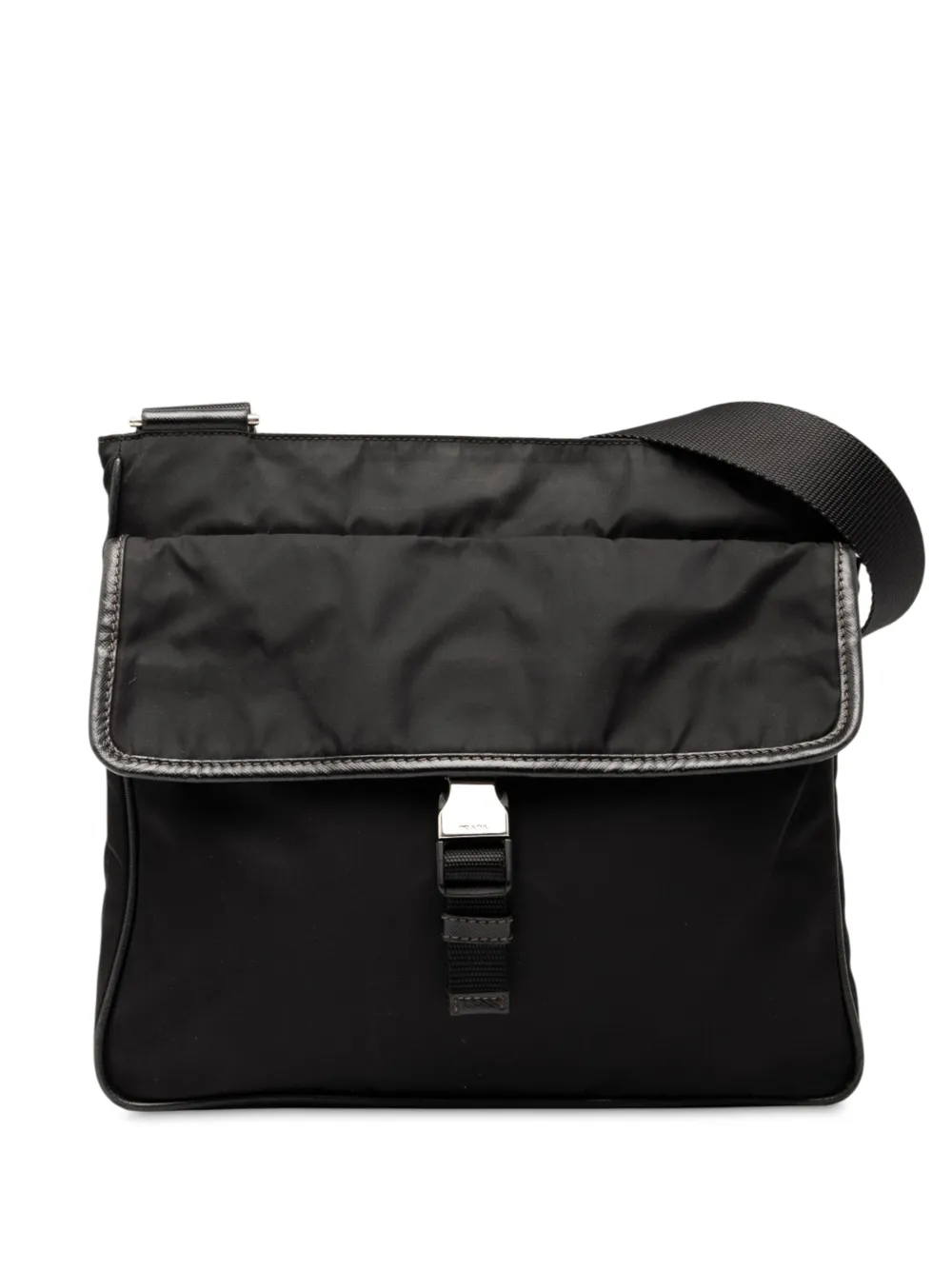 Prada Pre-Owned 2013-2025 テスート ジップトップ ショルダーバッグ | ブラック | Image 1