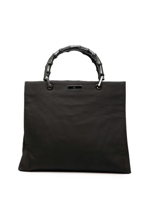 Gucci Pre-Owned 2000-2015 GG Canvas Bamboo handbag