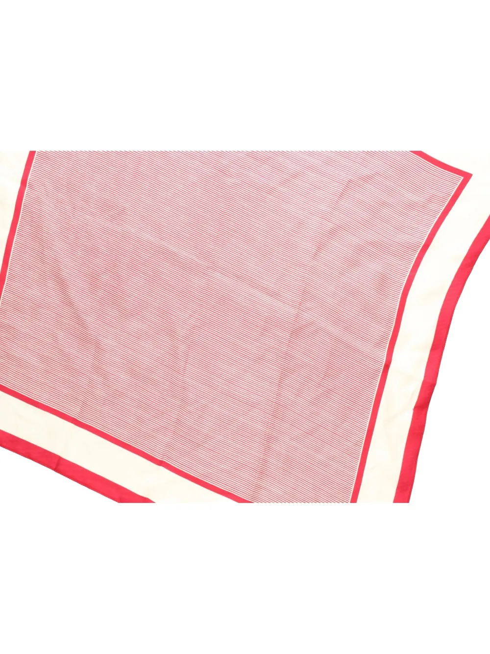 Tommy Hilfiger Striped-border Scarf In Pink