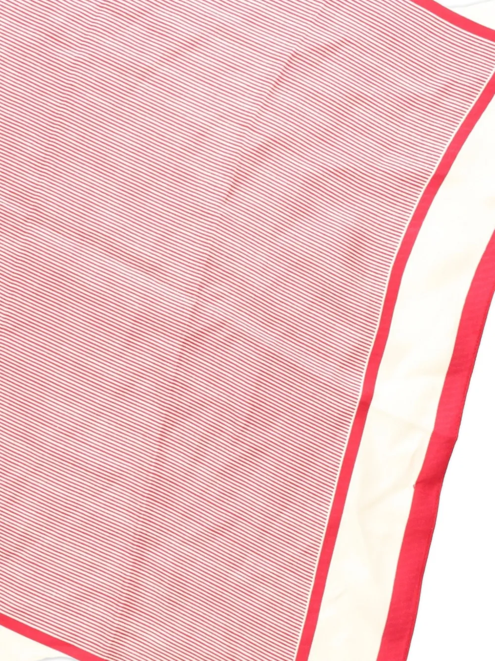 Tommy Hilfiger Sjaal met gestreepte afwerking Rood