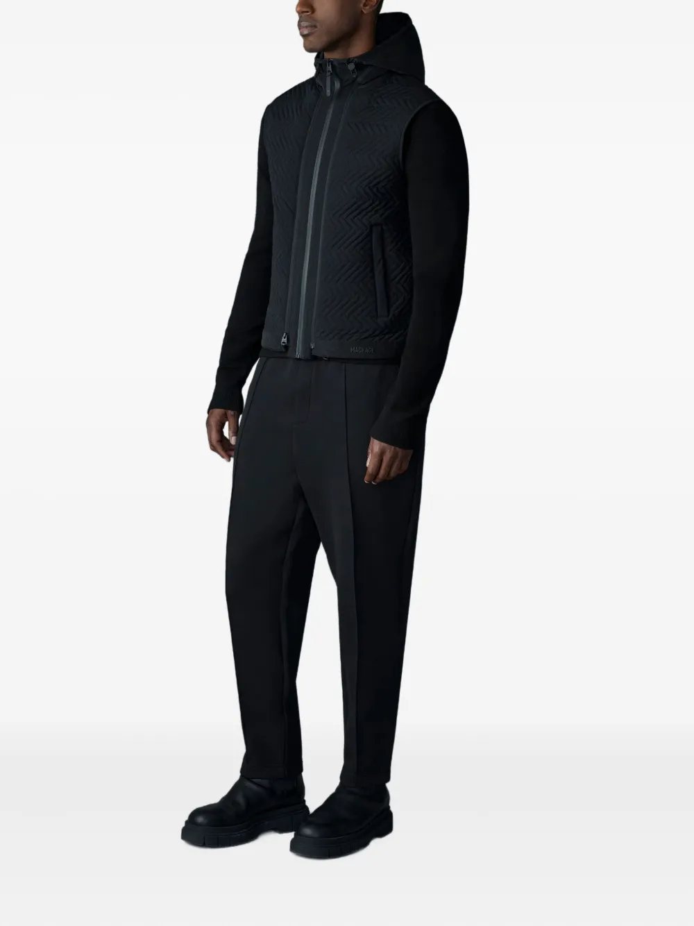  Mackage Barrett Hooded Jacket - Black 