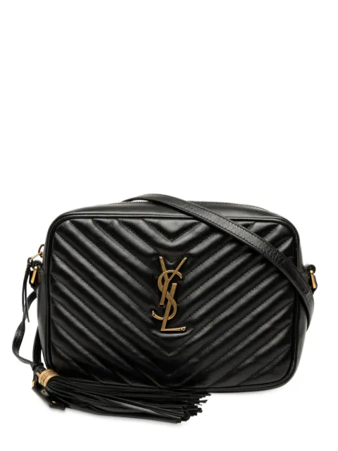 Saint Laurent Pre-Owned 2018 Matelasse Leather Monogram Lou Camera Bag crossbody bag