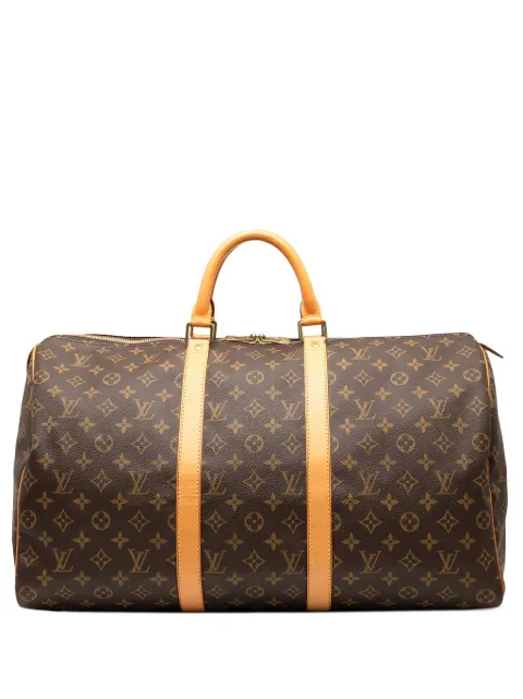 Louis Vuitton Pre-Owned 2002 Monogram Keepall Reisetasche 50cm