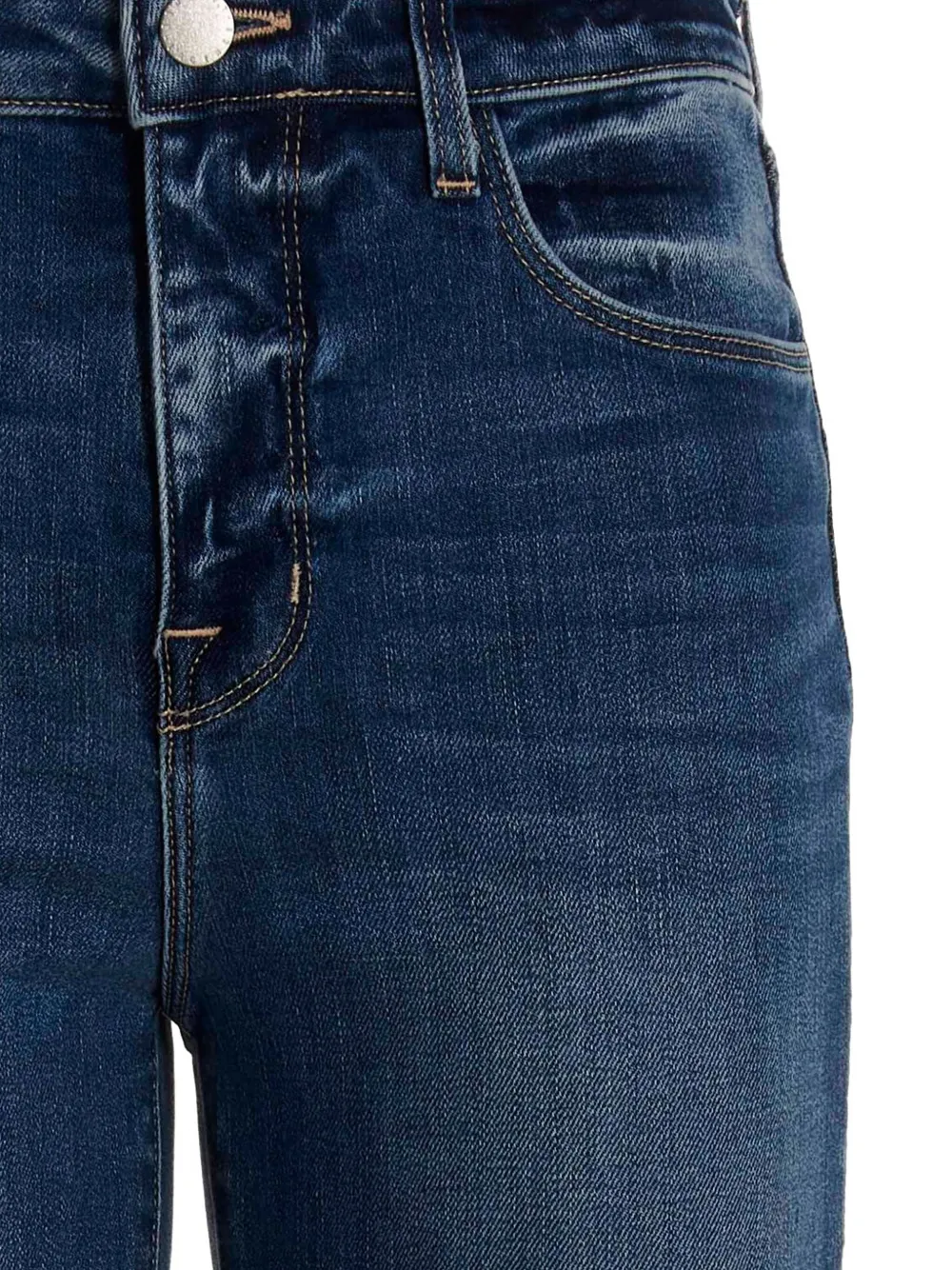 L'Agence Ruth jeans met vijf zakken Blauw