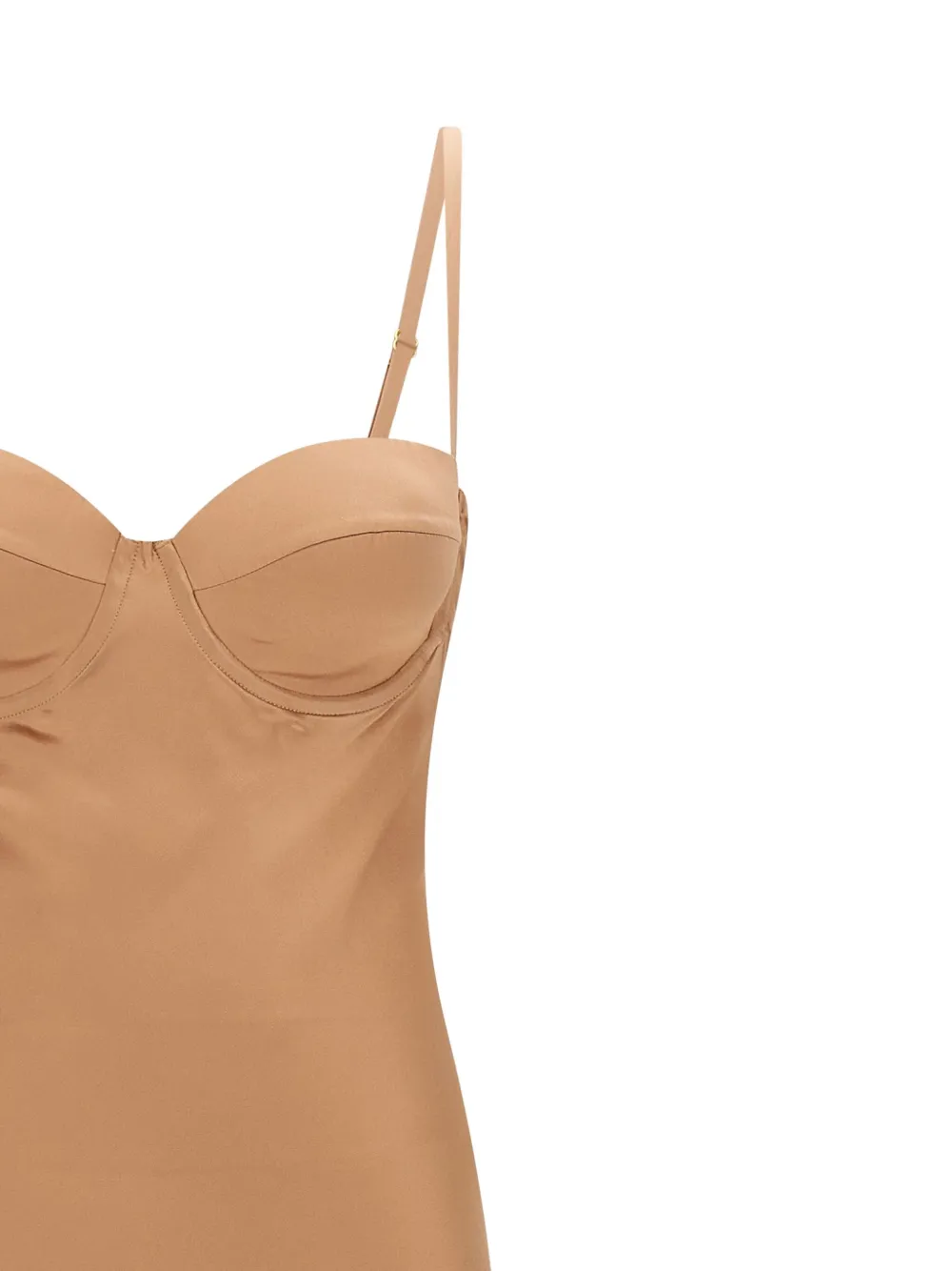 L'Agence Sayla maxi-jurk Beige