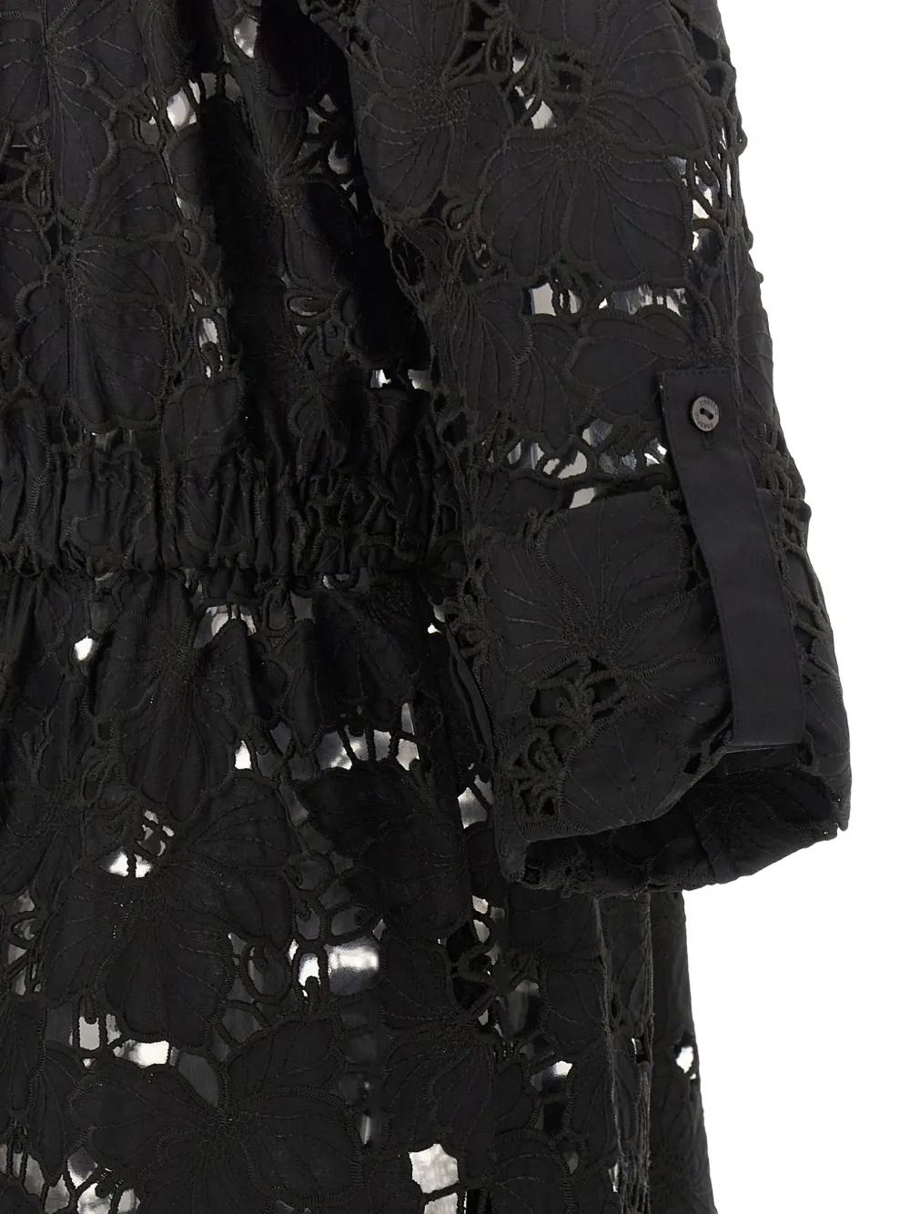 L'Agence Emilio midi-jurk Zwart