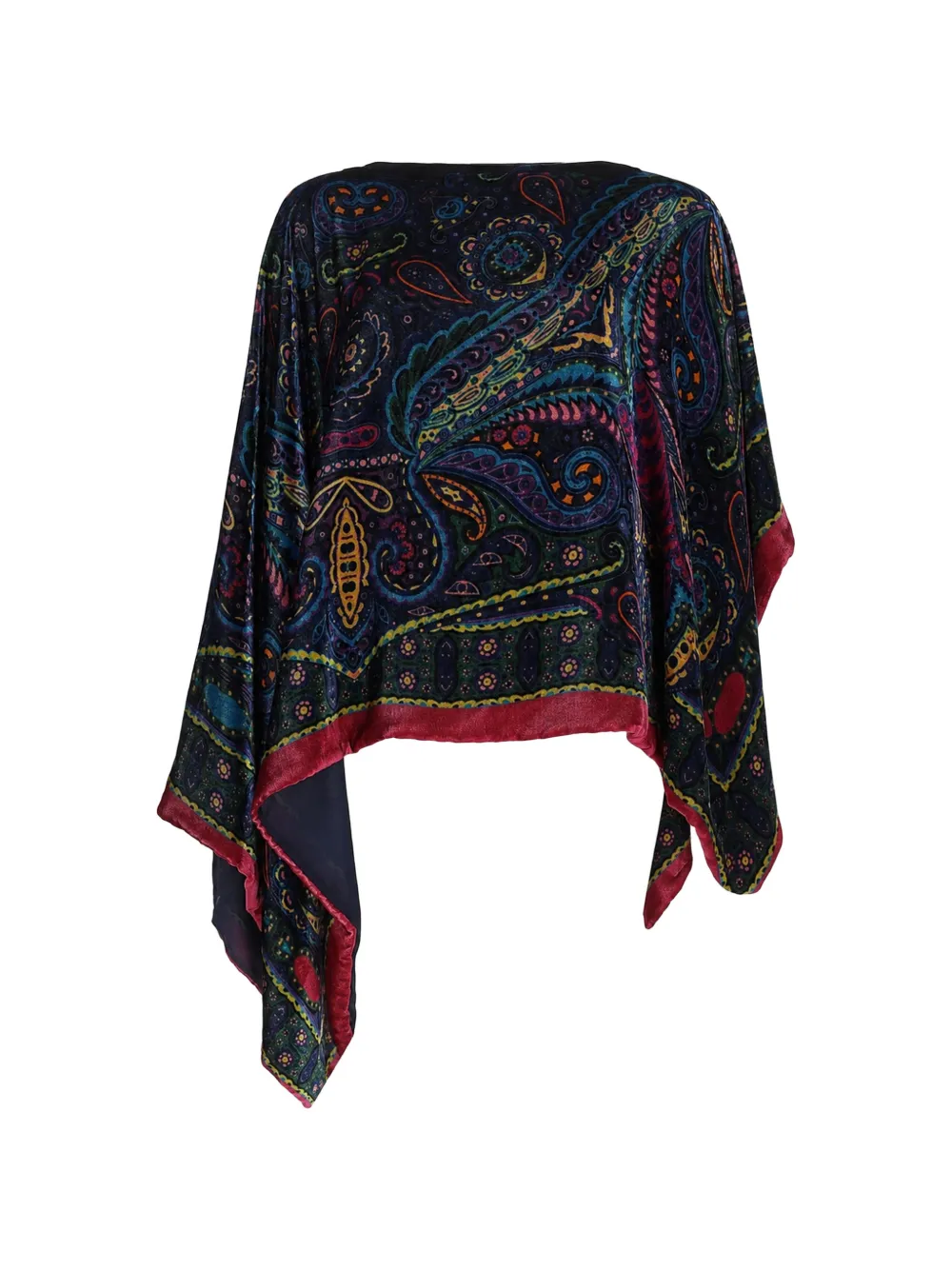 ETRO paisley-print top - Nero