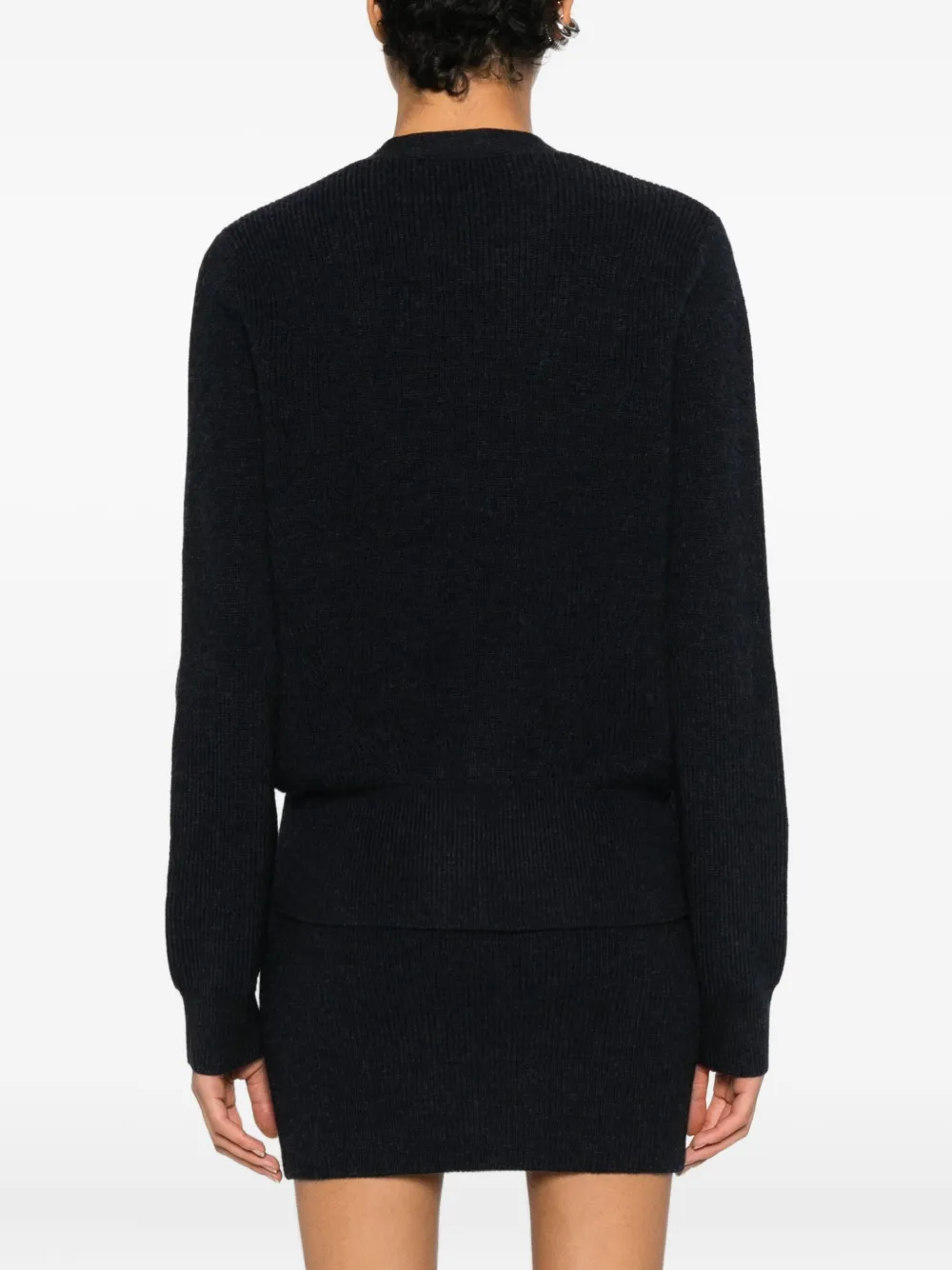 Blugirl Button Cardigan In Blue