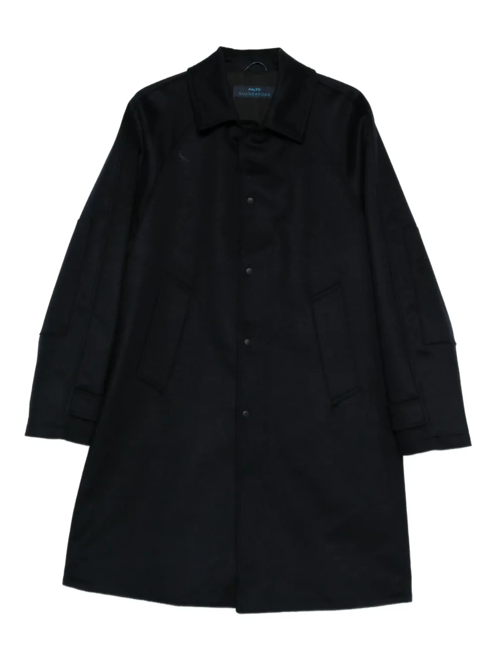 Paltò long sleeve coat | Blue | Image 1