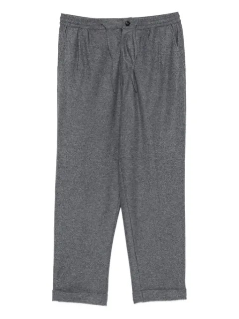 Fedeli Harvard drawstring cuffed trousers