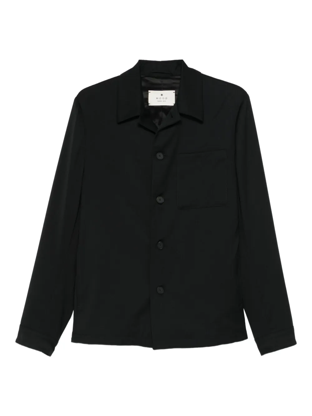 Manuel Ritz patch-pocket overshirt | Schwarz | Image 1