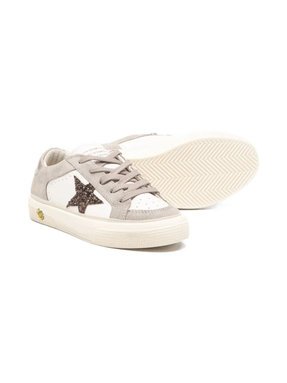 Golden Goose Kids May With Double Quarter And Toe sneakers
