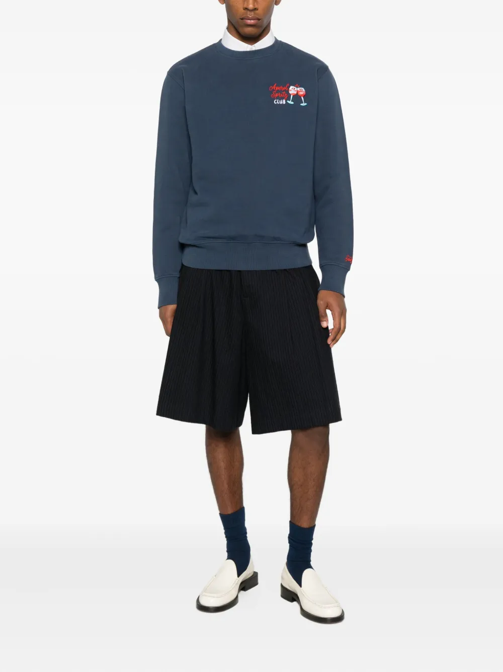 MC2 Saint Barth graphic soho sweatshirt - Blauw