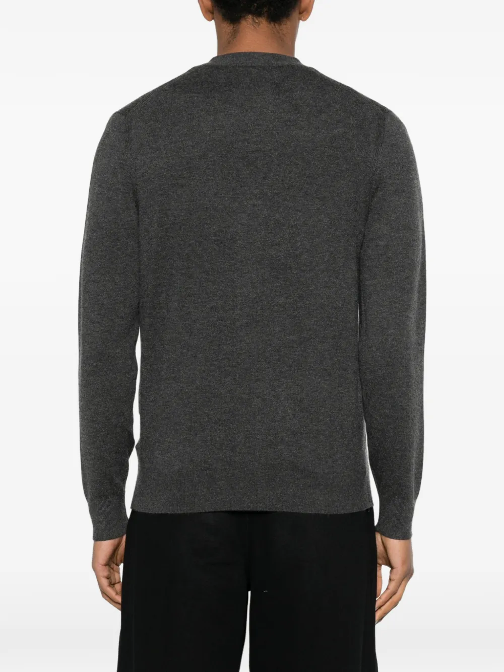 Diktat V-neck Cardigan In Black