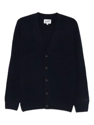 Maison Margiela ウールカーディガン | ブルー | FARFETCH JP