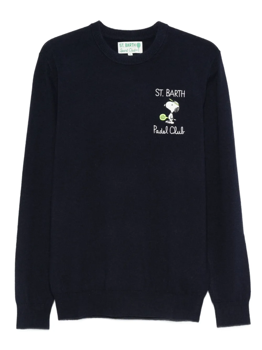 MC2 Saint Barth heron light embry graphic sweater | Blue | Image 1