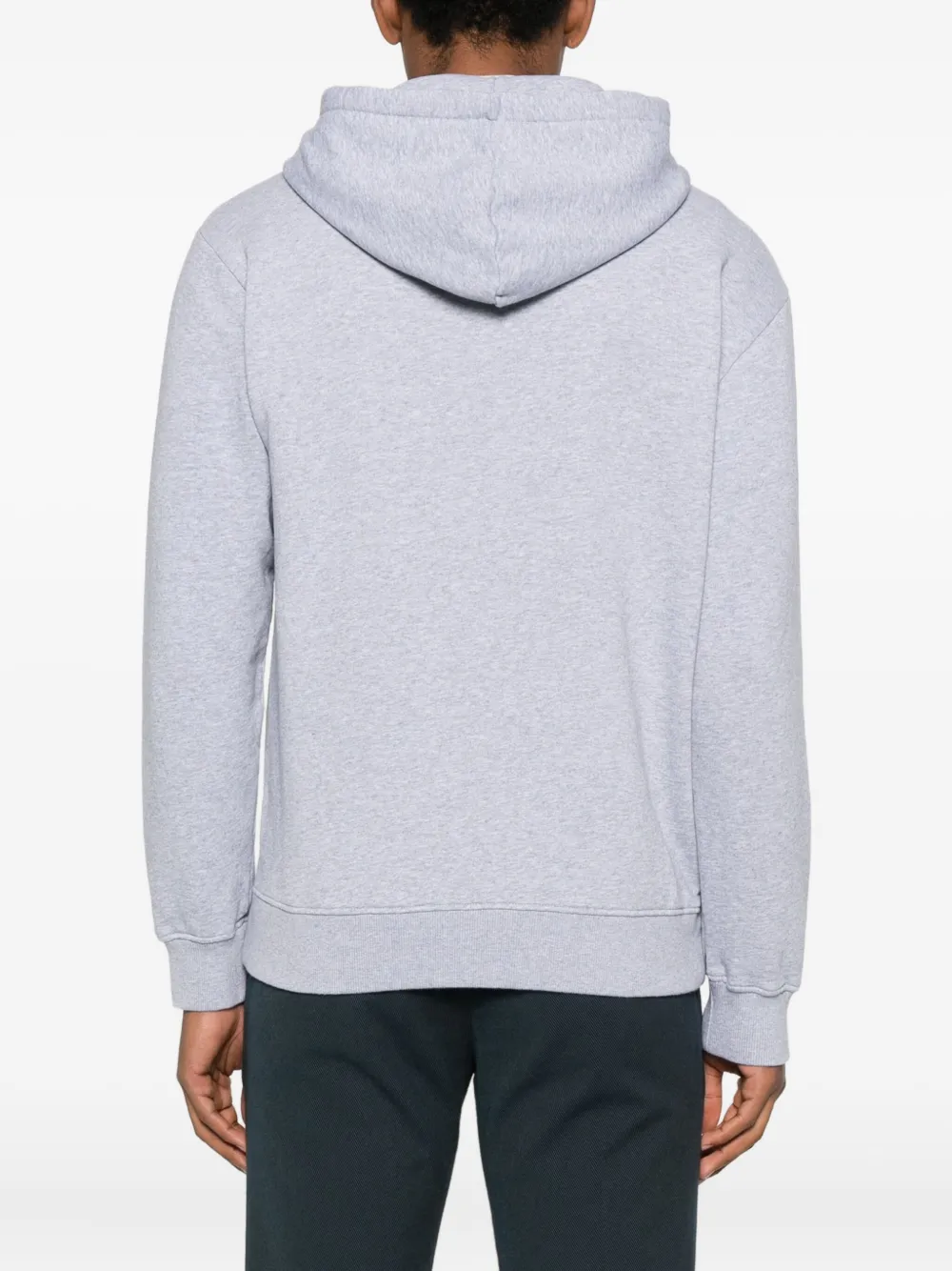 Mc2 Saint Barth Zip Hooded Mercer Light Knitwear In Gray