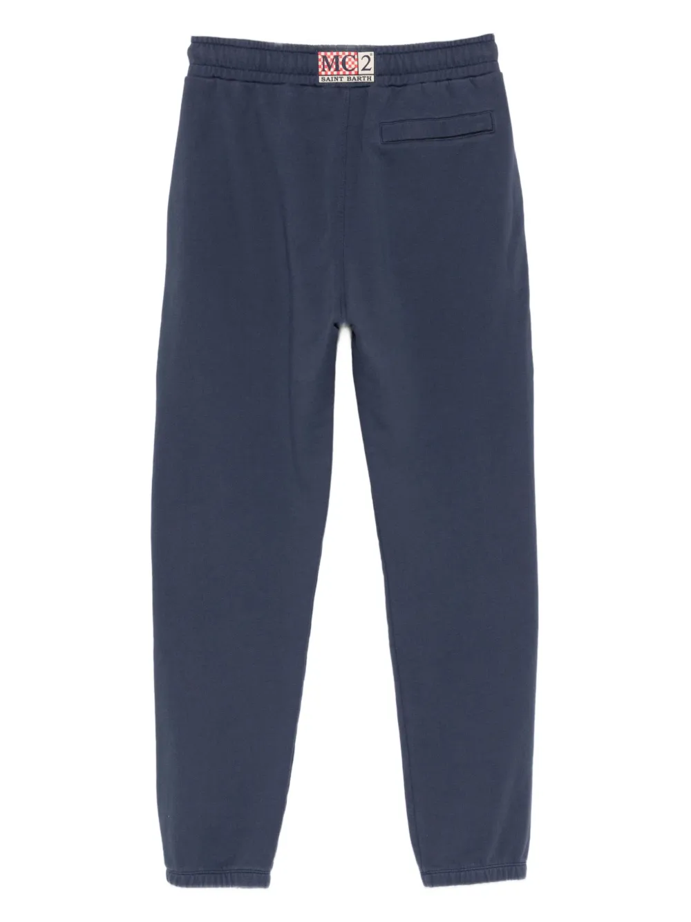 MC2 Saint Barth Bolt broek met geborduurd logo - Blauw