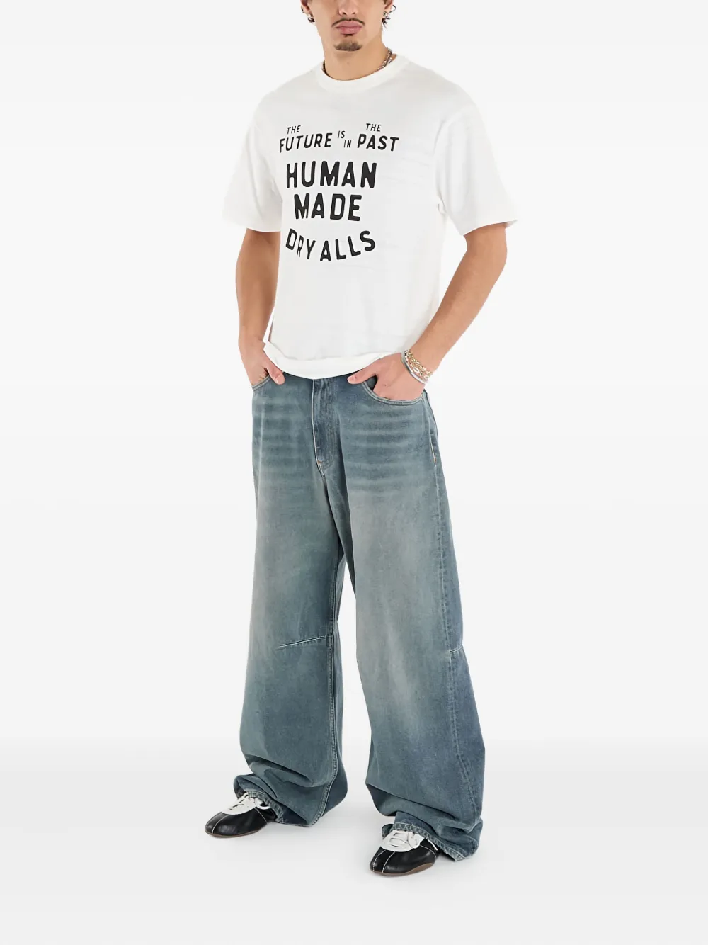 Human Made graphic-print T-shirt - Wit