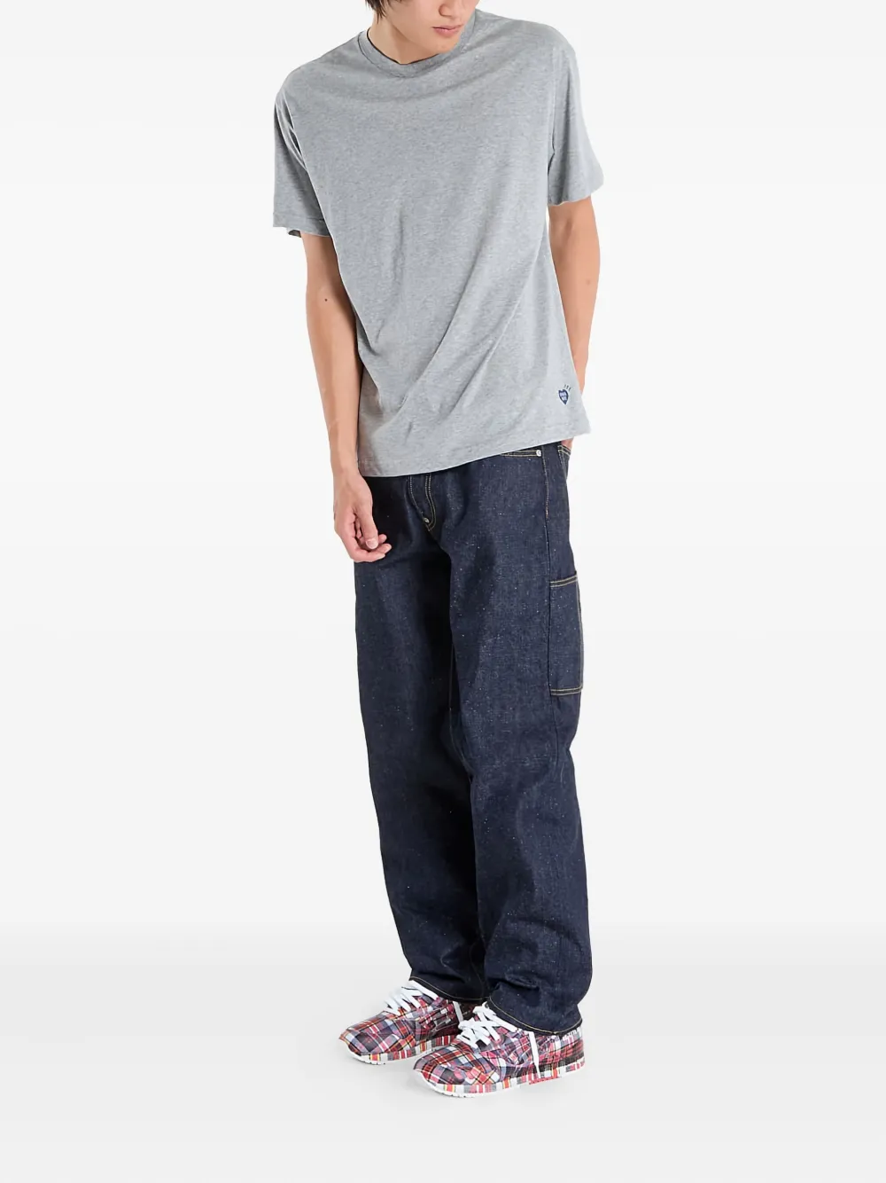 Human Made logo-patch T-shirt (pack of three) - Grijs