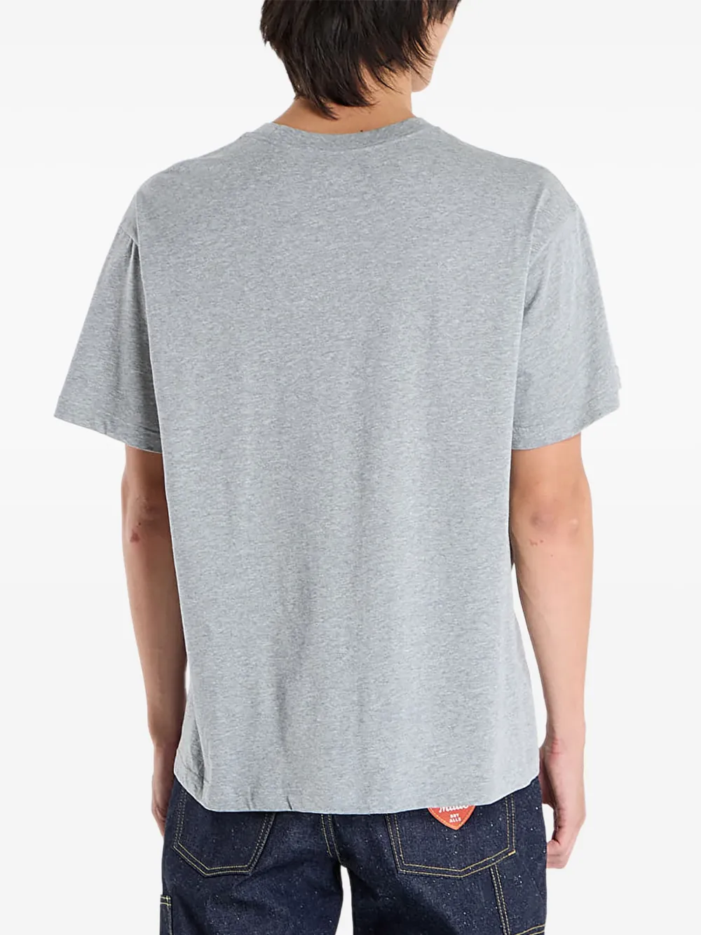 Human Made Logo-patch T-shirt (pack Of Three) In Gray