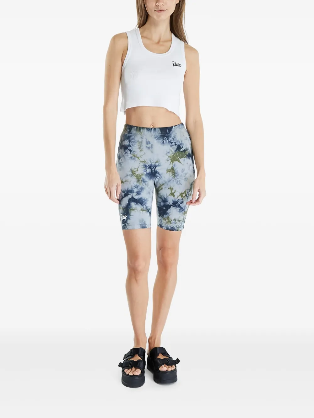 Patta Logo-print Tank Top In White