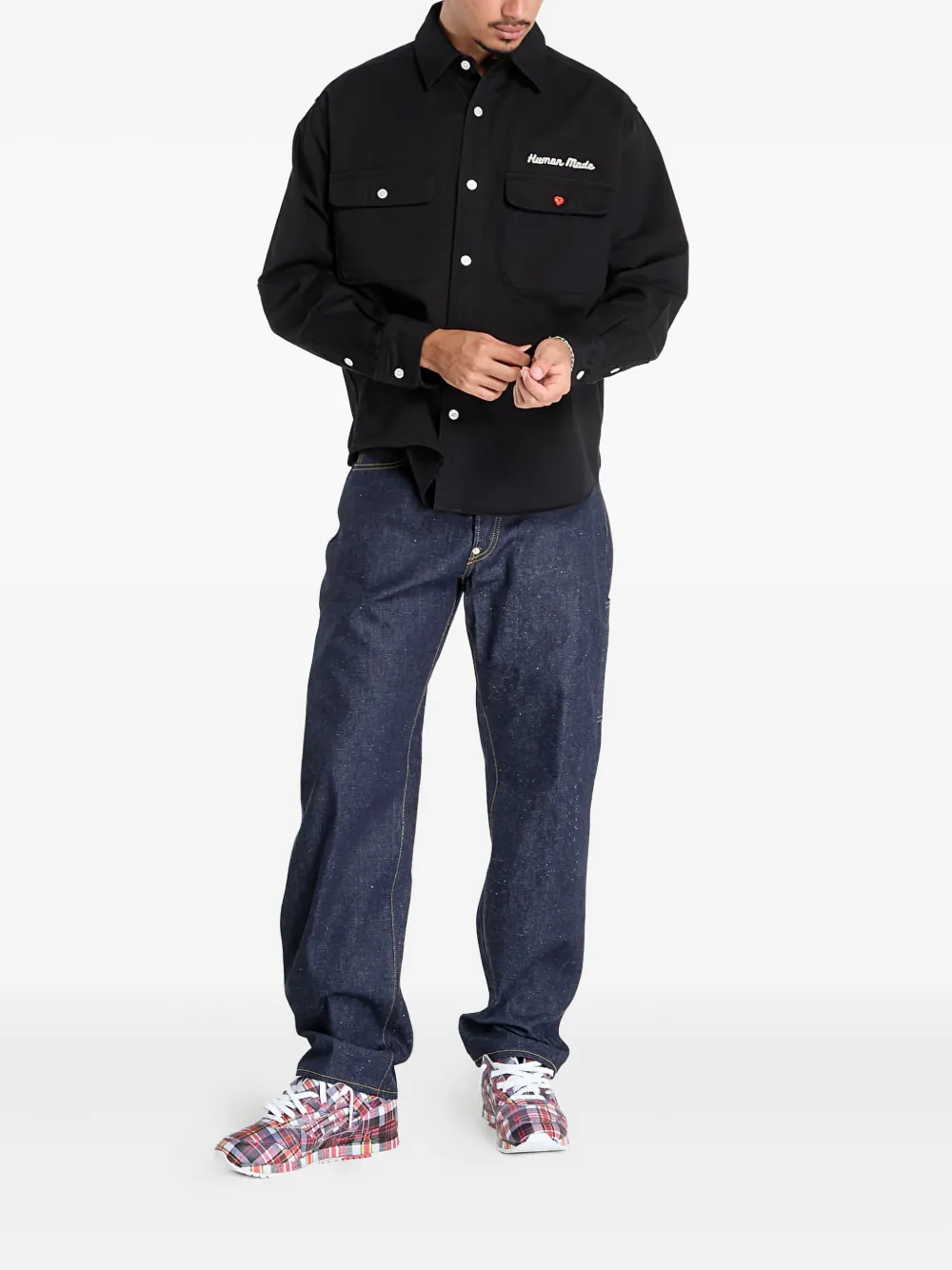 Human Made cotton jeans - Blauw