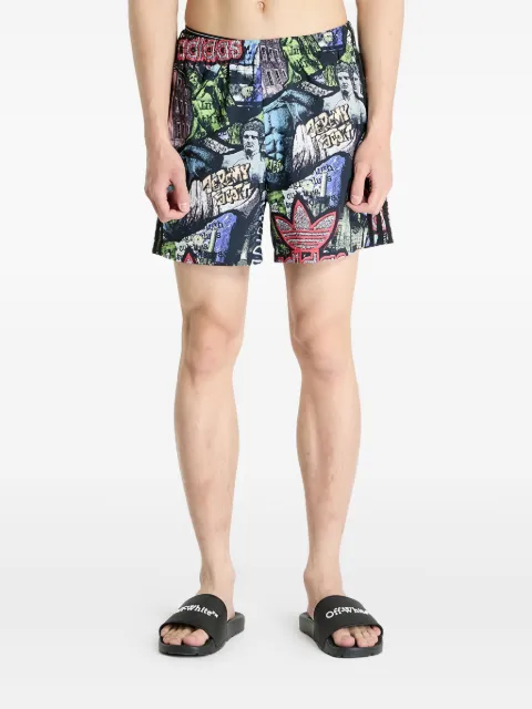 adidas x Jeremy Scott AOP shorts