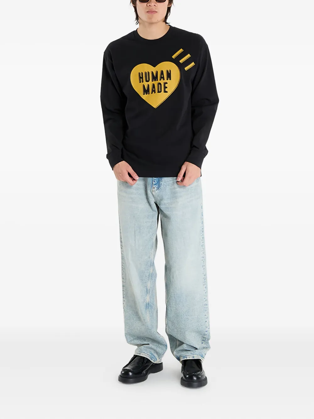 Human Made Graphic Long-sleeve T-shirt In Black