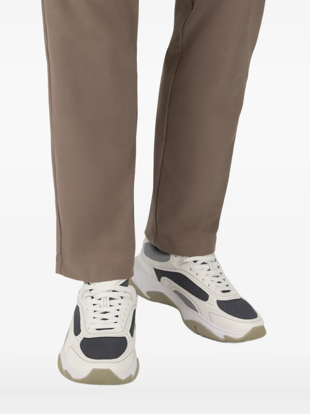 Boggi Milano lace-up sneakers Wit