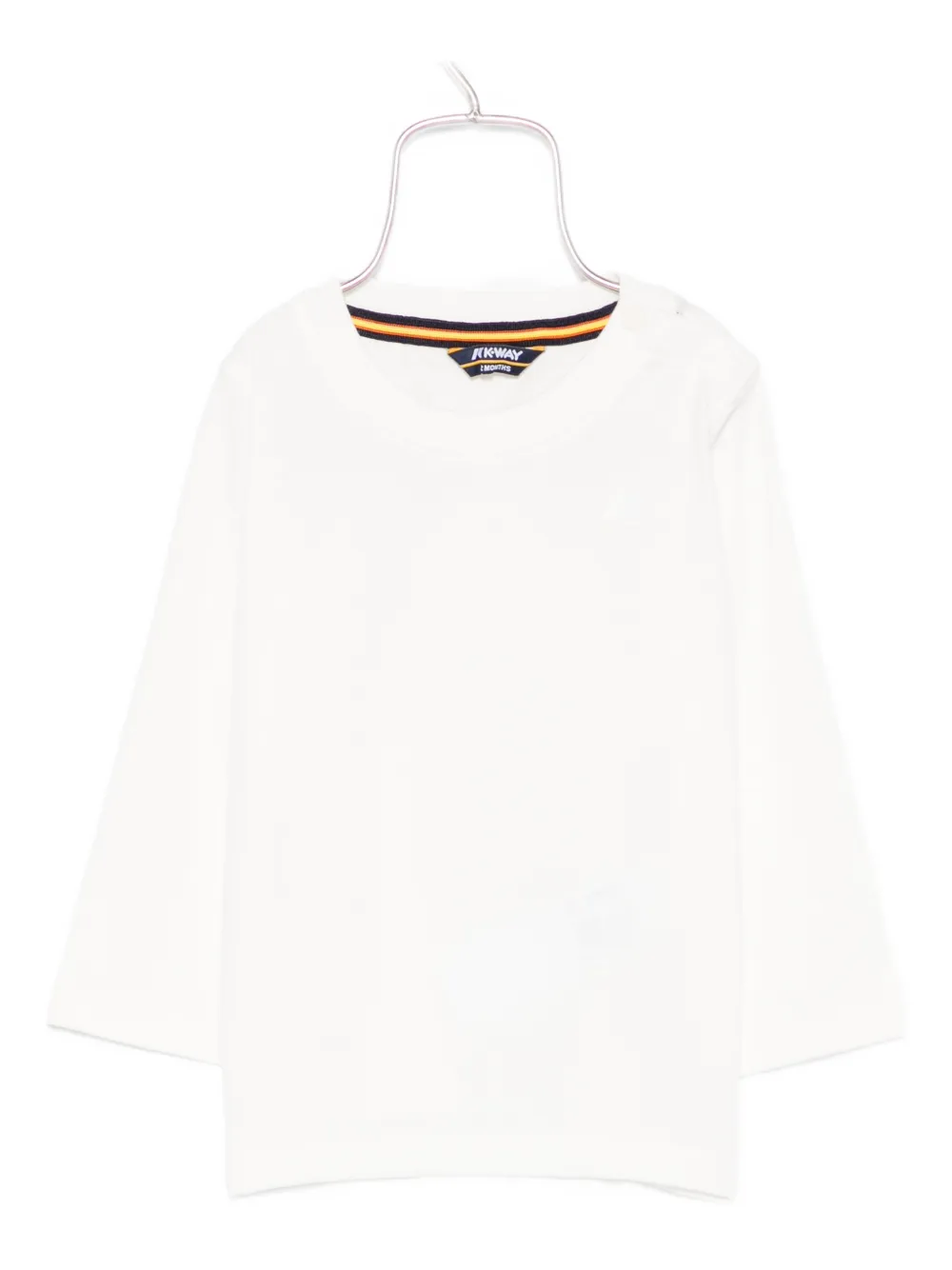 K-Way long sleeve t-shirt - Bianco