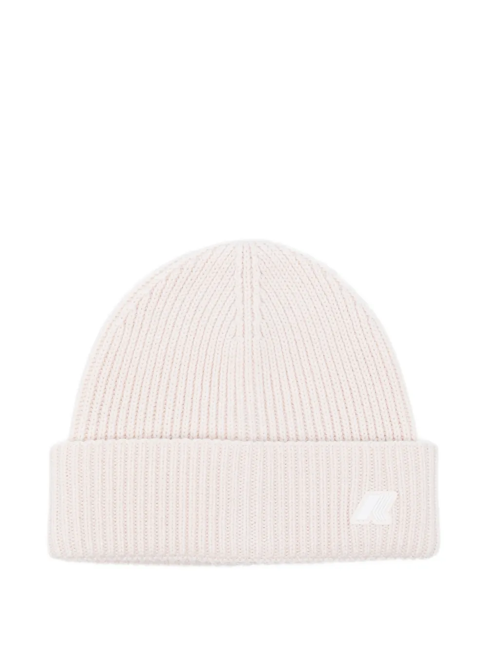 K-Way logo-patch beanie hat | Pink | Image 1