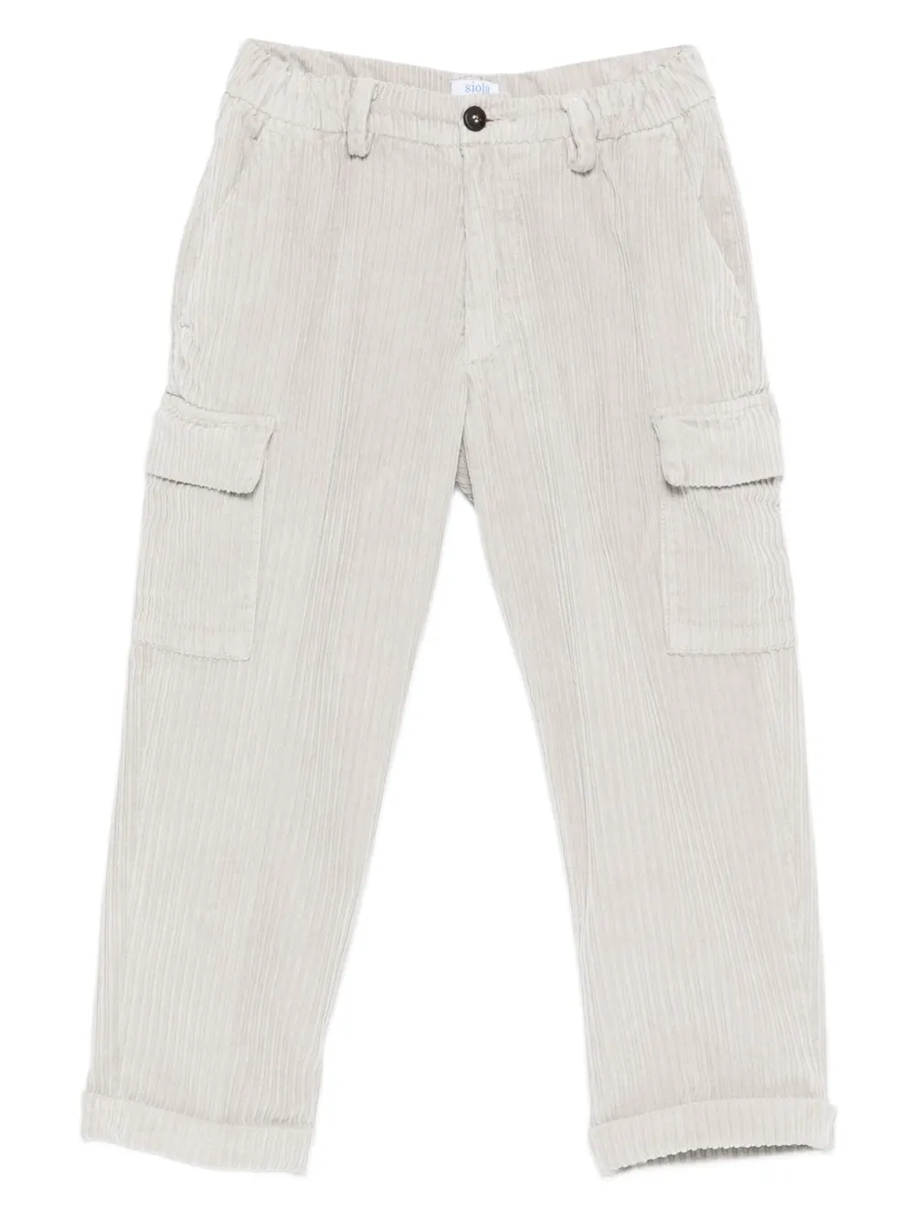 Siola Thomas corduroy cargo pants | Grey | Image 1
