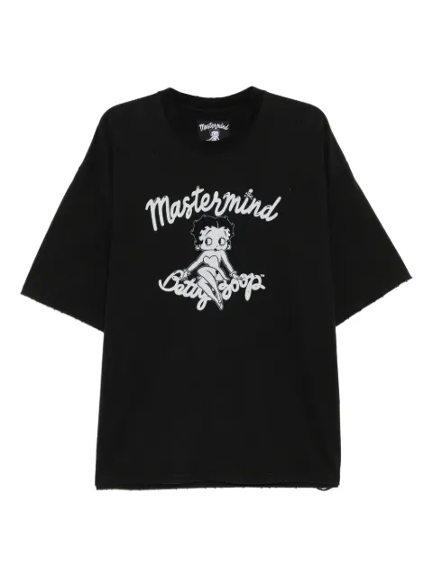 Mastermind World x Betty Boop logo-print T-shirt