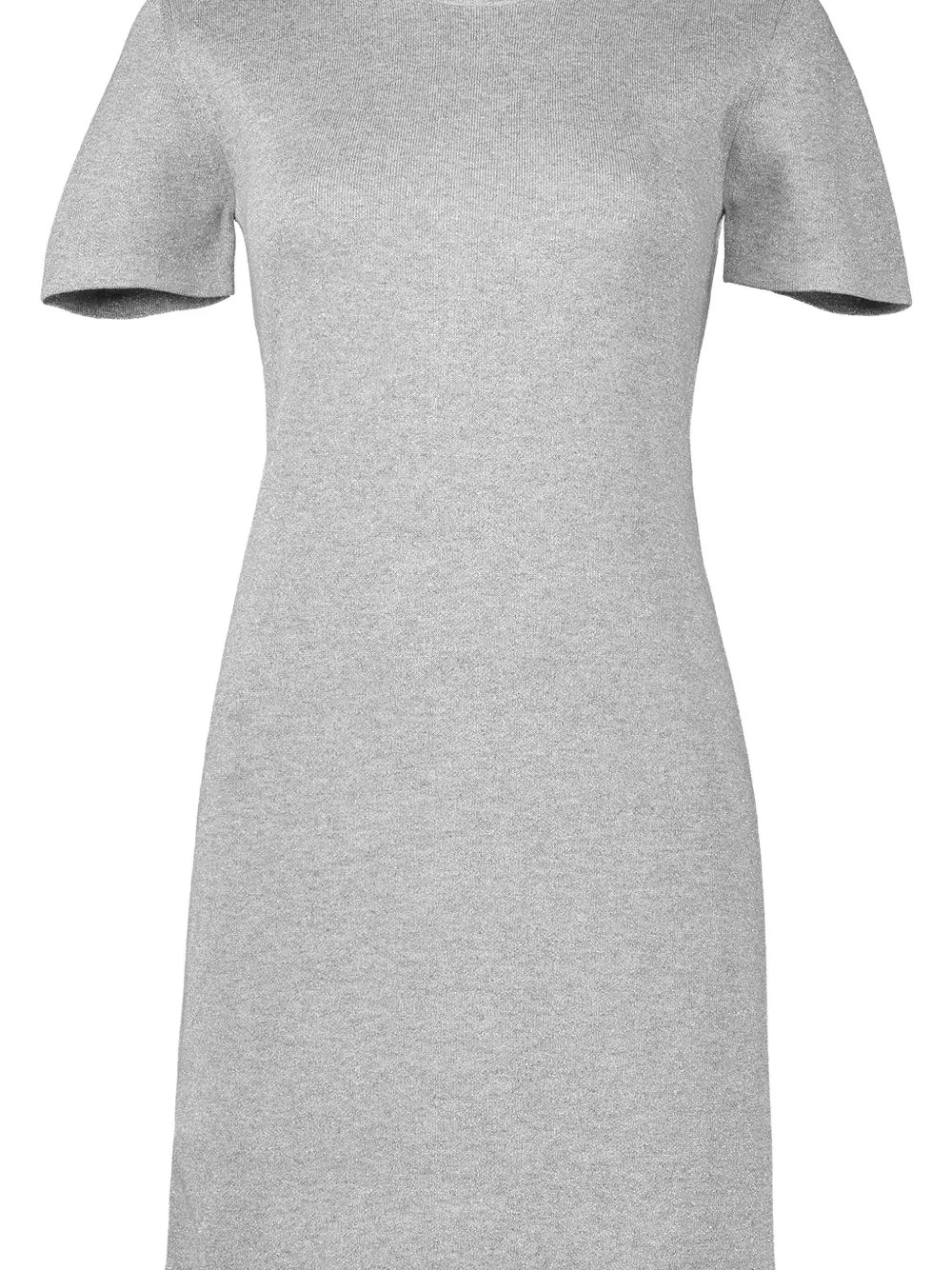 Michael Kors Collection short-sleeve crew-neck mini dress - Grijs