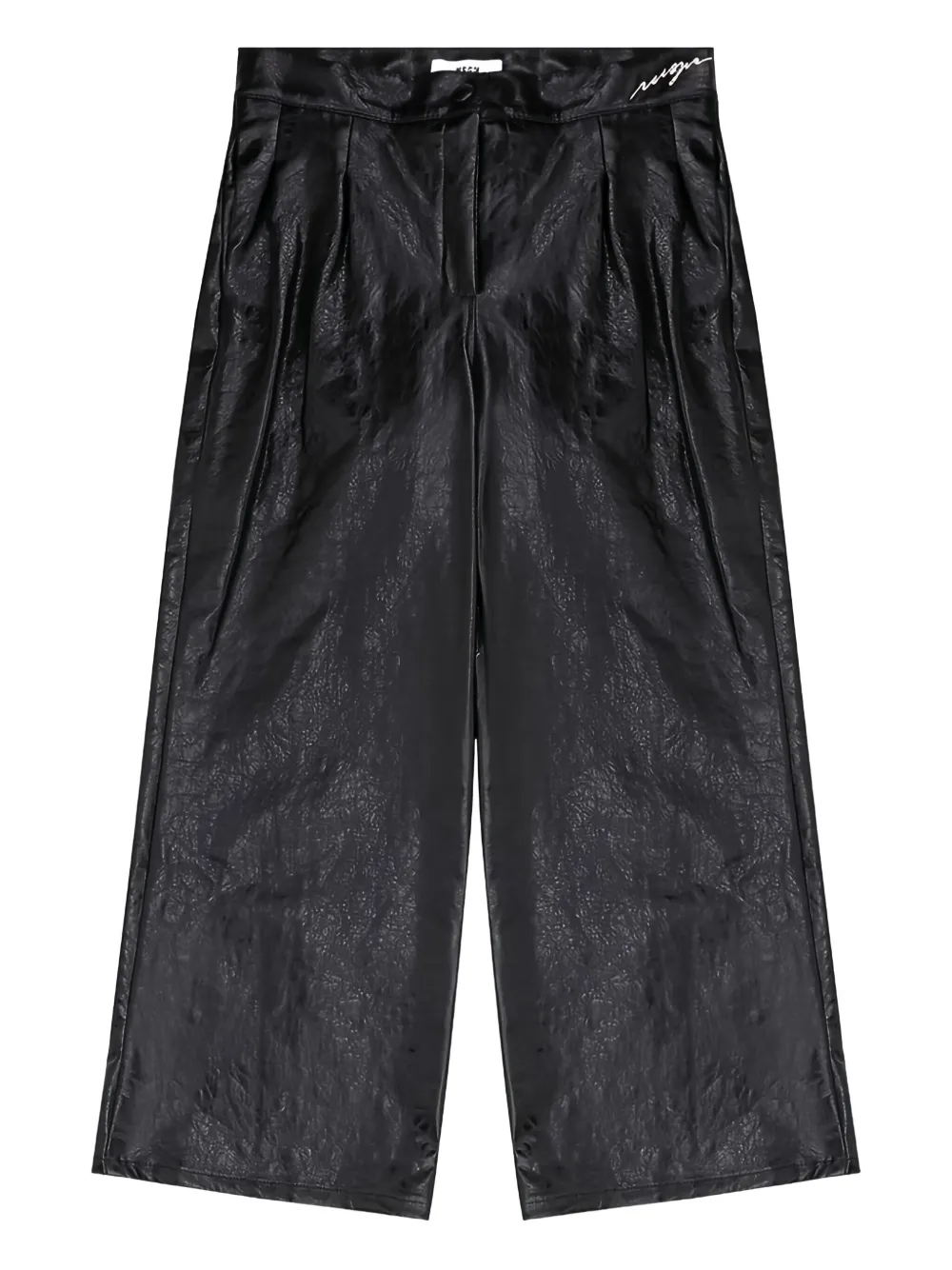 MSGM Kids two-pocket trousers | Black | Image 1