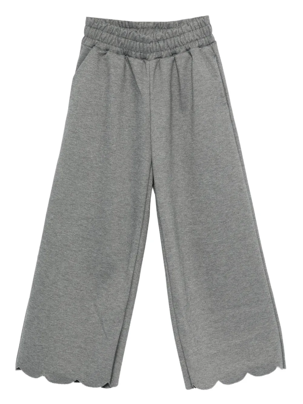 Siola scalloped-hem track pants | Grey | Image 1