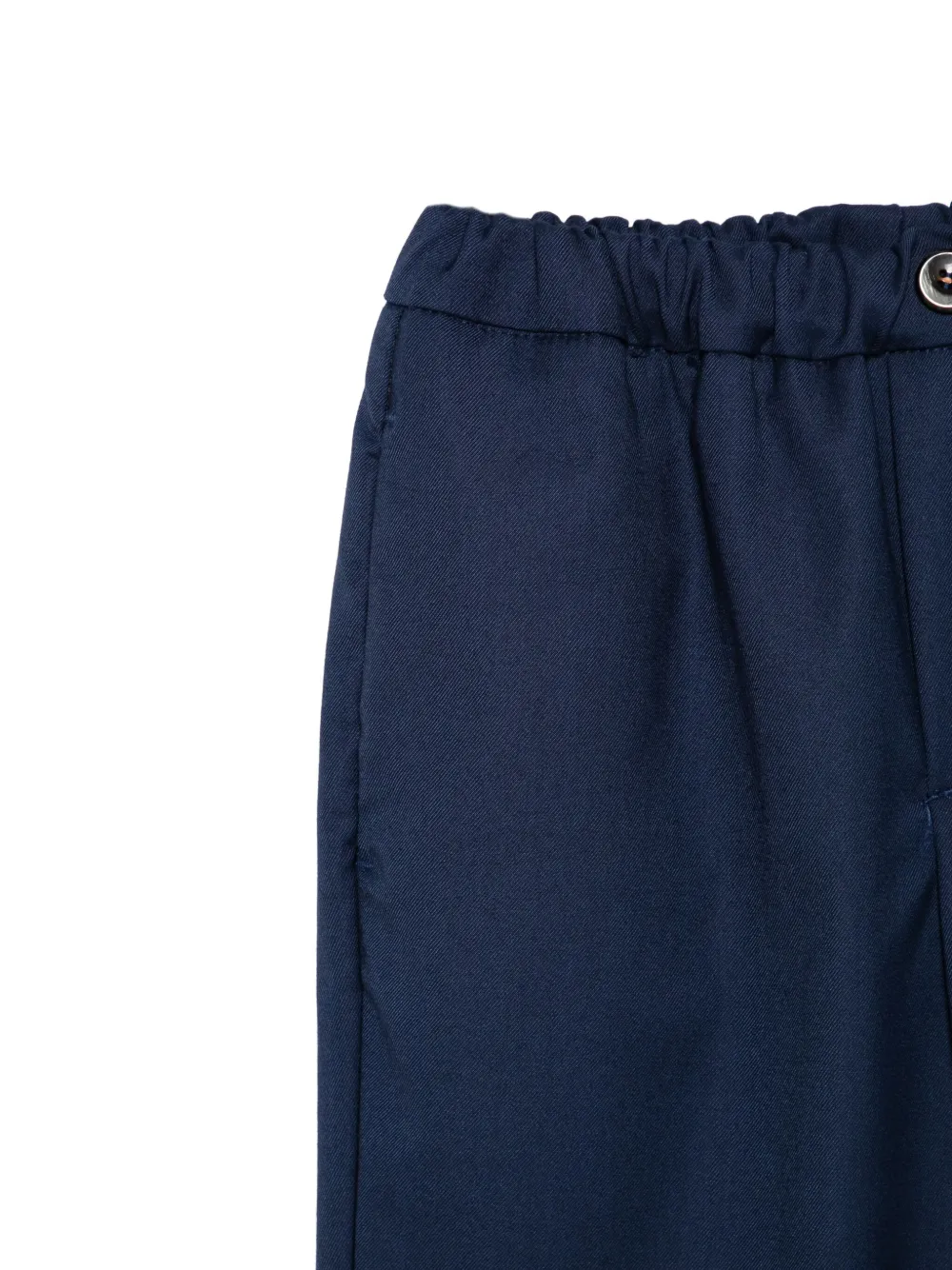Siola Adam broek met elastische taille Blauw
