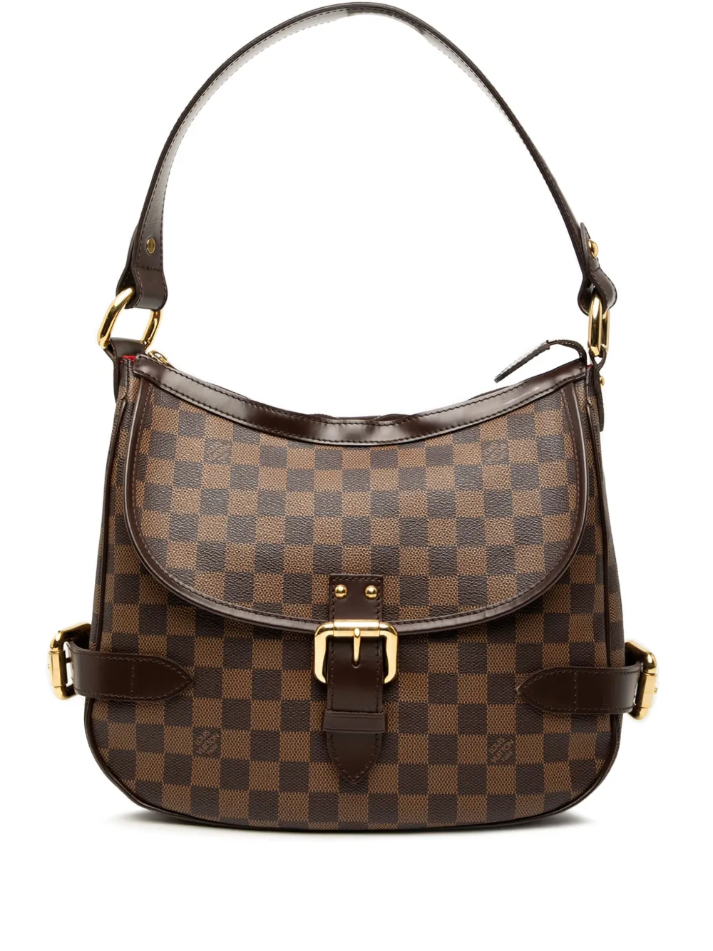 Louis Vuitton Pre-Owned 2006 ダミエ エベヌ ハイバリー ショルダーバッグ - ブラウン Louis Vuitton Pre-Owned 2006 ダミエ エベヌ ハイバリー ショルダーバッグ - ブラウン