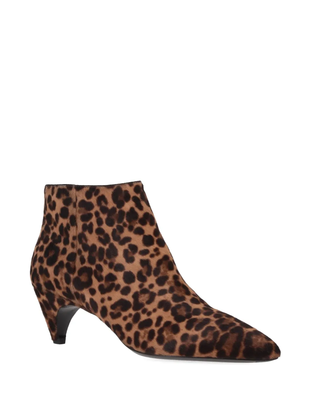 Prada pointed-leopard calf-hair ankle boots | Ankle Boots | Image 2