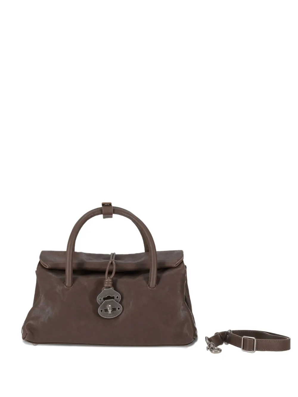 Zanellato Small Dotta® Shoulder Bag In Brown