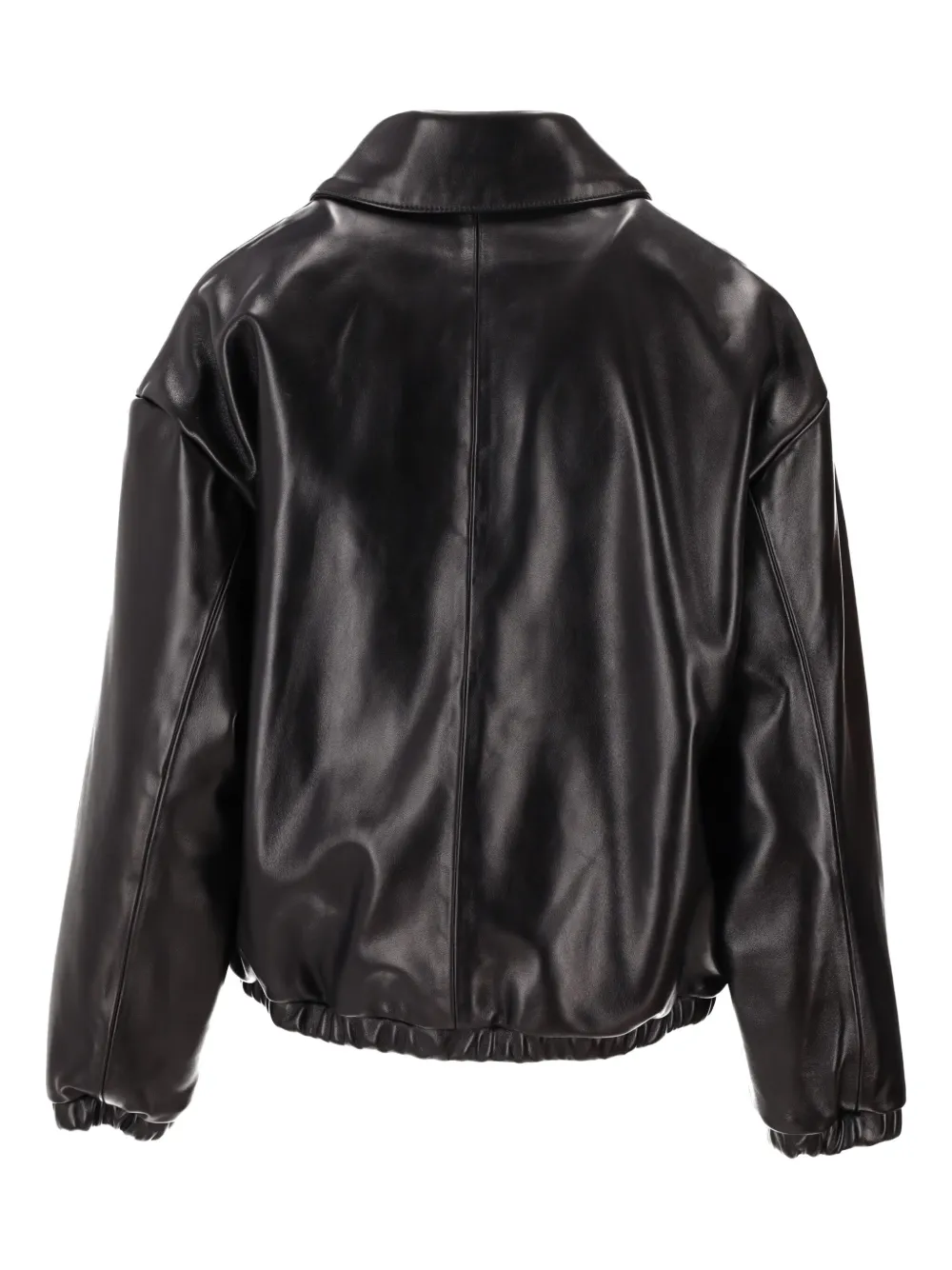  La-rose Nappa Zip Jacket - Black 