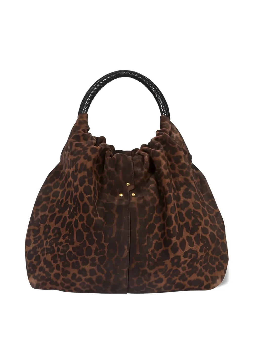 Jérôme Dreyfuss medium Gordi leopard-print tote bag | Brown | Image 1