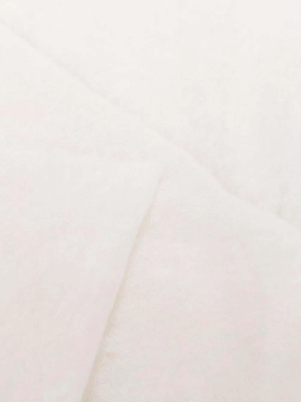 Botto Giuseppe Cashmere Knit Scarf In White
