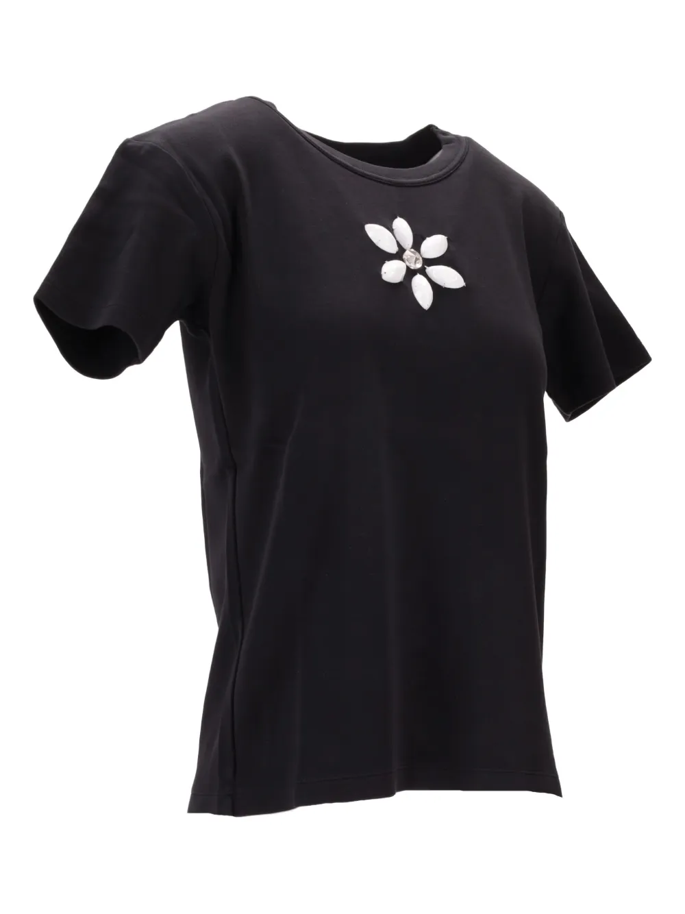  Meryll Rogge Embroidered T-shirt - Black 