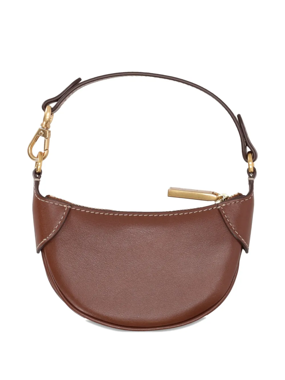 Polo Ralph Lauren Leren schoudertas - Bruin