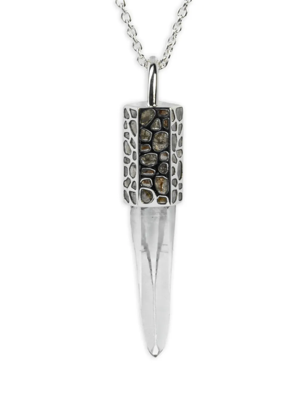 Parts of Four collar Talisman en plata de ley con sultanita | plateado | Image 1