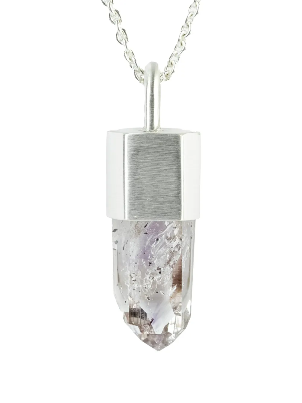 Parts Of Four Talisman Necklace In Metallic